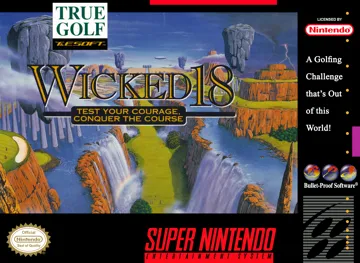 True Golf Classics - Wicked 18 (USA) box cover front